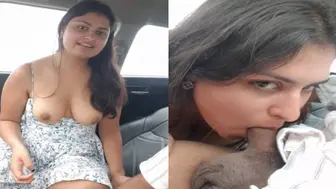 Car Andar Boyfriend Chota Lund Chusti Ladki